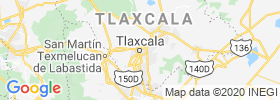 Tlaxcala De Xicohtencatl map